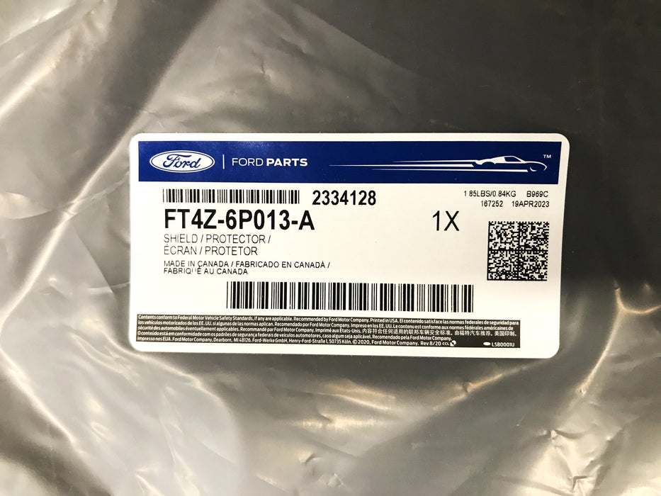Ford Front Fit Splash Shield FT4Z-6P013-A NOS