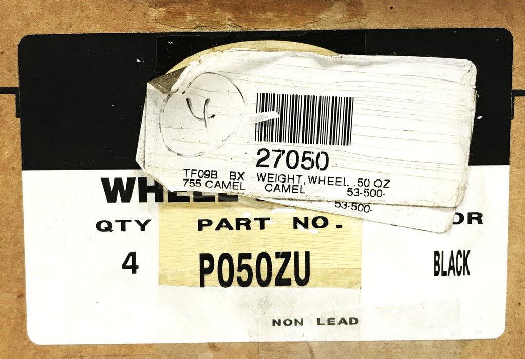 Tech Tire Repairs Non-lead Wheel Weights P050ZU [Lot of 100] NOS