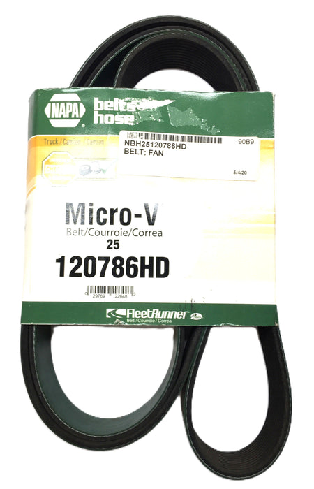 Napa Fleet Runner Micro-V Fan Belt 120786HD NOS