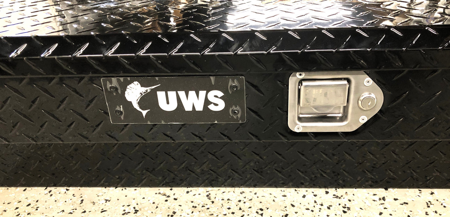 UWS Black Side Mount Aluminum Toolbox TBSM-60-BLK NOS