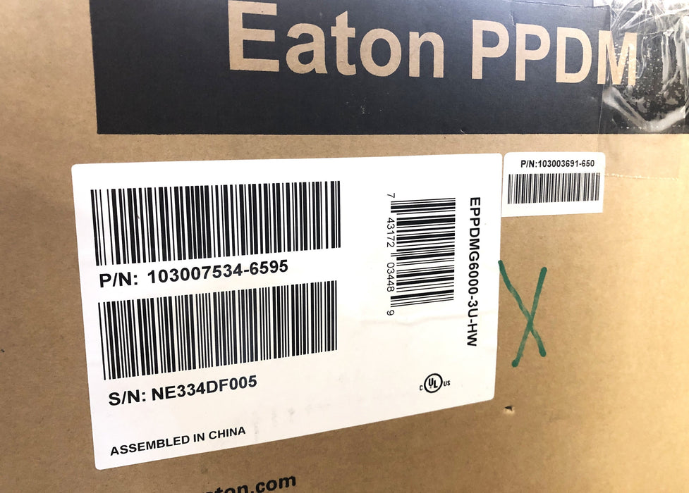 Eaton Power Distribution Module EPPDMG6000-3U-HW (103007534-6595) NOS FREIGHT