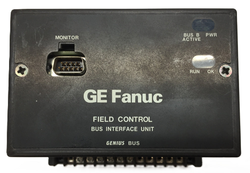 GE Fanuc Field Control Bus Interface Unit (Missing Screws) IC670GBI102B USED