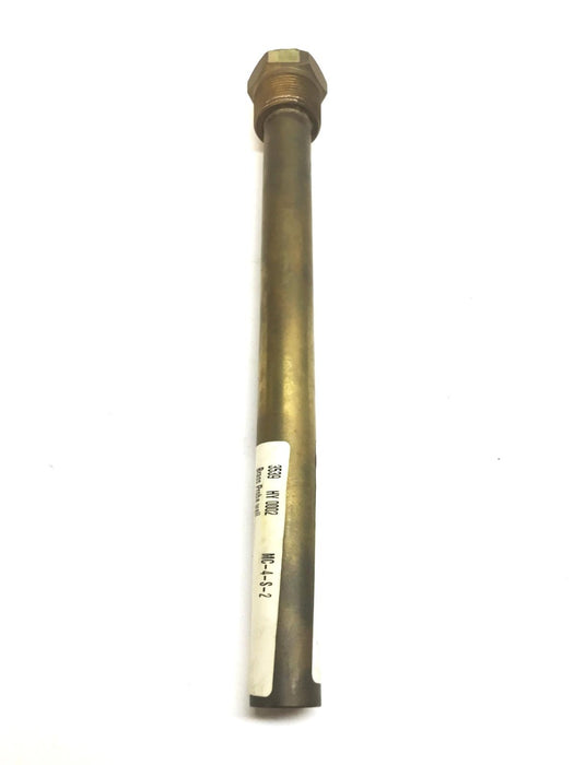 Unbranded 1-1/2 inch x 13 inch Brass Well Temperature Probe 53-6-S2 NOS