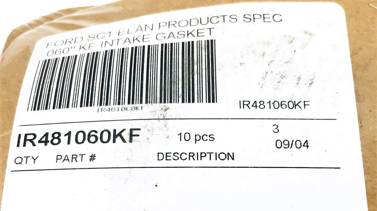Cometic .060 KF Intake Gasket Set For Ford SC1 Elan Products Spec IR481060KF NOS