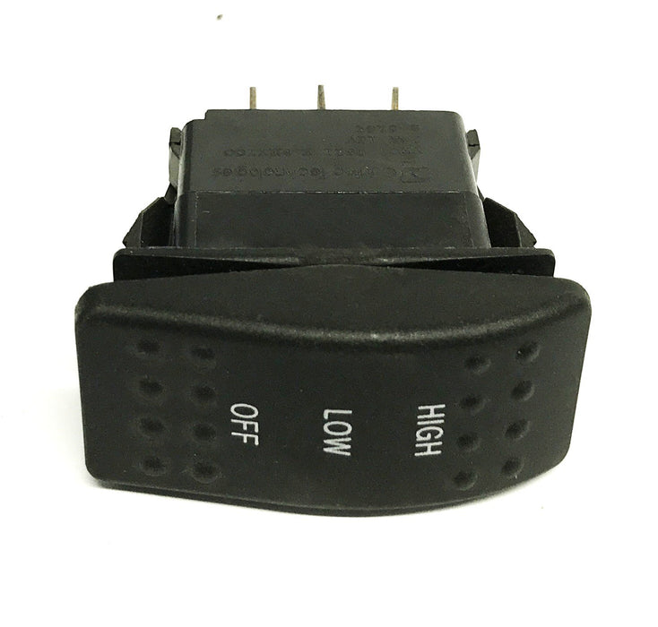 International High/Low/Off Rocker Switch 437260001 [Lot of 2] NOS