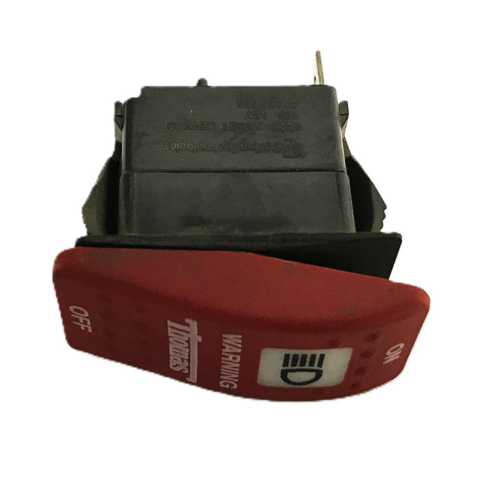 Thomas Red On/Off Rocker Switch S-4725 [Lot of 2] NOS