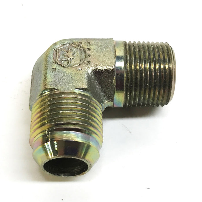 Eaton Weatherhead 37 Degree Flare 90 Degree Steel Elbow [Lot of 3] NOS