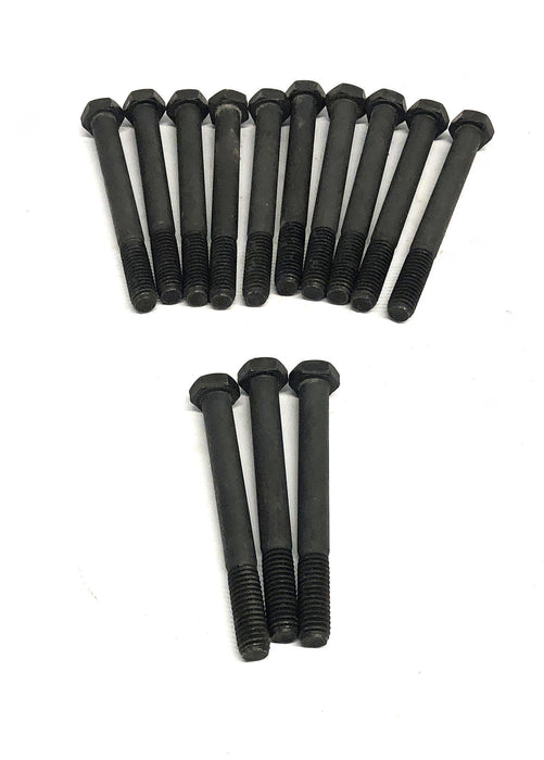Unbranded 3-1/2 Inch Hex Head Bolts 3/8-16 [Lot of 13] NOS