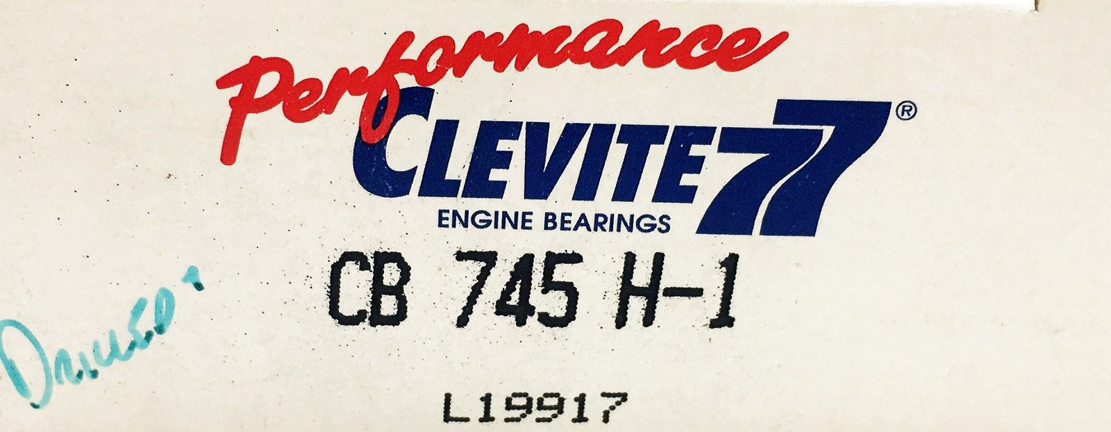 Clevite 77 Engine Connecting Rod Bearing CB-745H-1 [Lot of 3] NOS