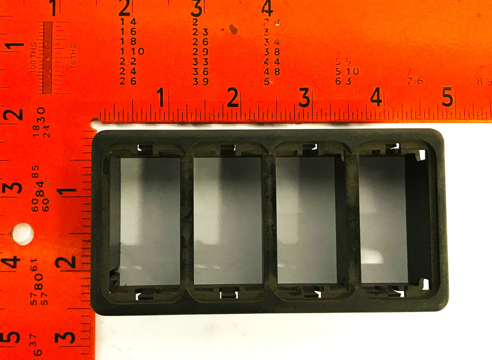 Carling Technologies 4-Position Switch Mounting Panel 00045555 [Lot of 4] NOS