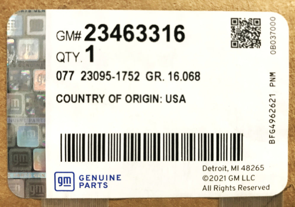 GM Rear View Mirror Cover Cap Trim 23463316 NOS