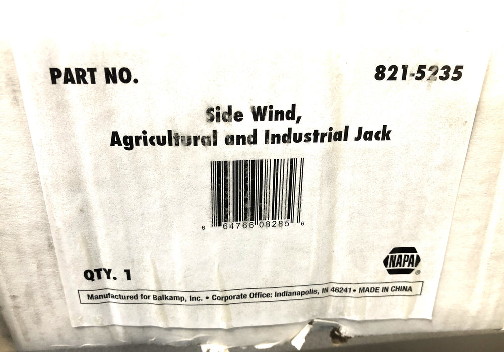 NAPA Side Wind Tongue Jack 821-5235 NOS
