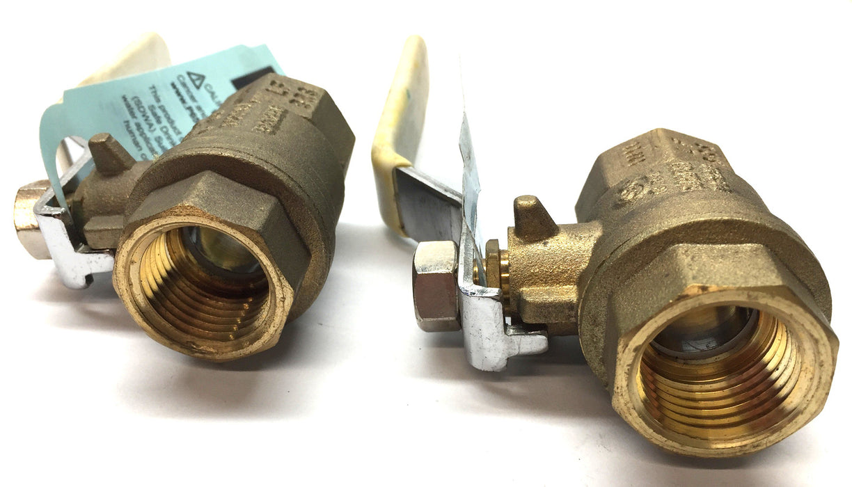 Apollo 1/2"Brass Ball Valve 94ALF-103-01A [Lot of 2] NOS