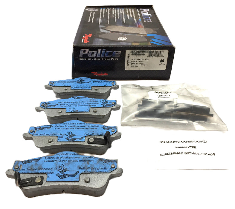Raybestos Disc Brake Pad Set with Hardware SP1352PPH NOS - GTS SPECIAL