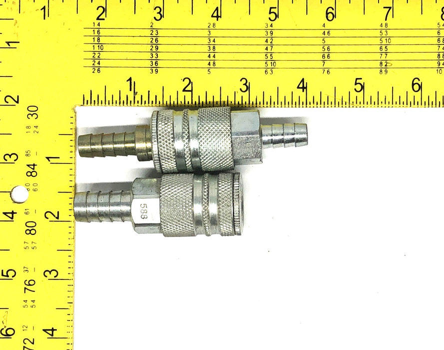 Coilhose Industrial Coupler 588/586 [Lot of 2] USED