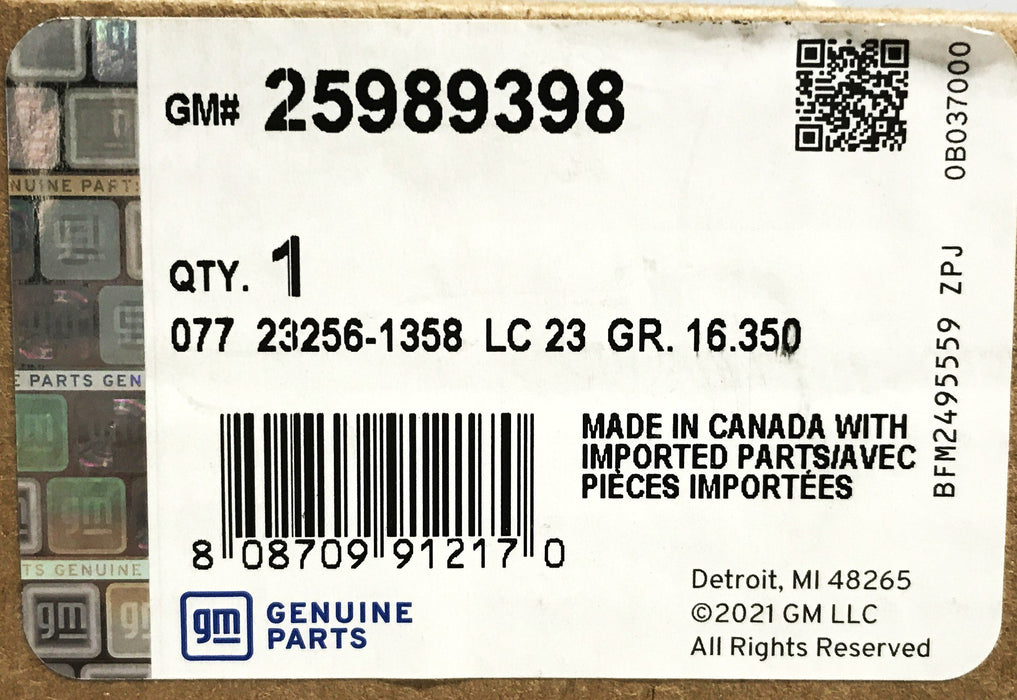 GM OEM Front Driver Side Door Handle 25989398 NOS