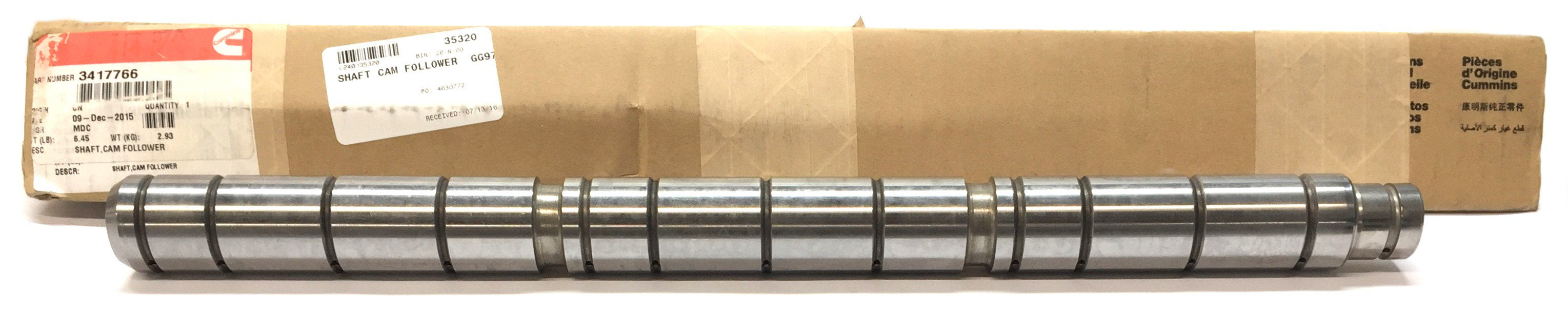Cummins Cam Follower Shaft 3417766 NOS