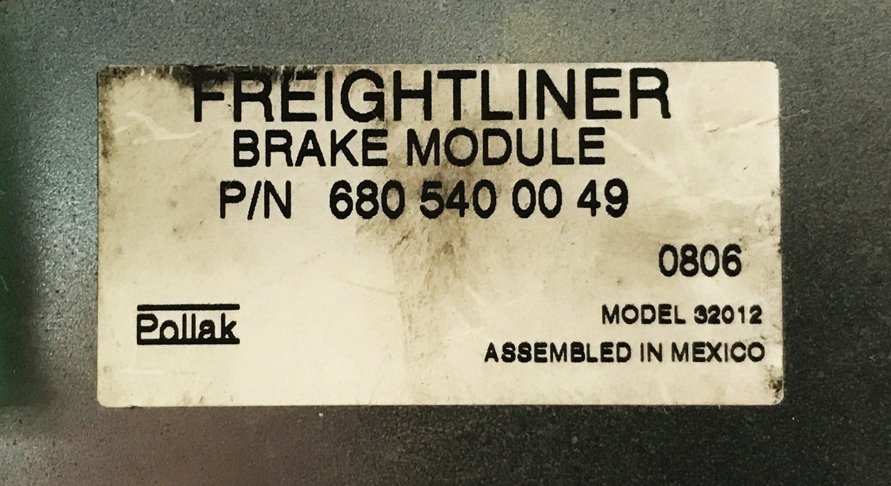 Freightliner/Pollak Brake Control Module 680-540-00-49 (0806) NOS