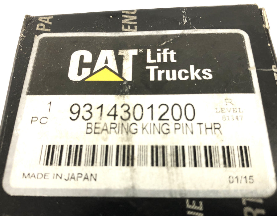 NSK King Pin Thrust Bearing For CAT 25TAG12F (9314301200) NOS