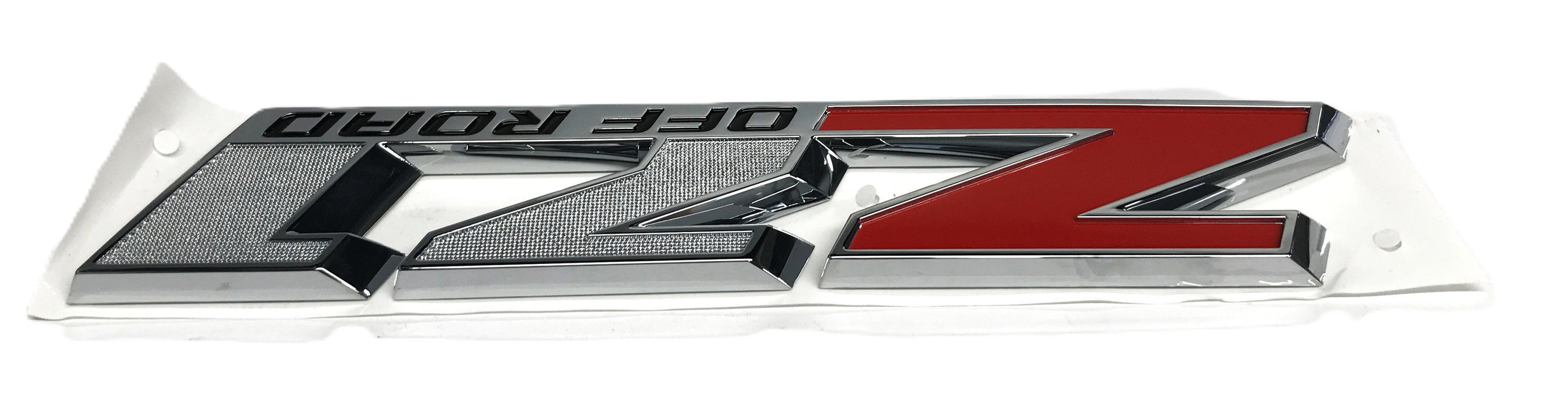 GM "Z71 OFF ROAD" Chrome Nameplate 23465289 NOS