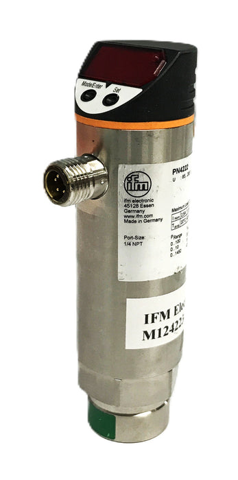 IFM 12M Threaded Electric Pressure Sensor PN4223 NOS