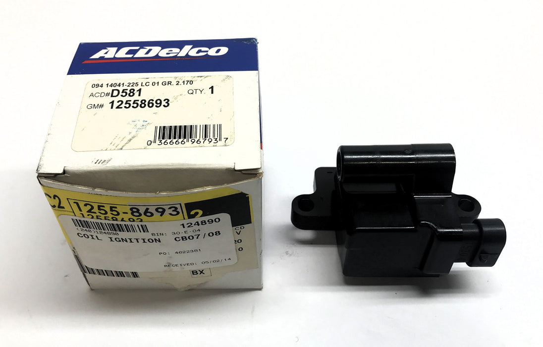 ACDelco Ignition Coil D581 (12558693) NOS