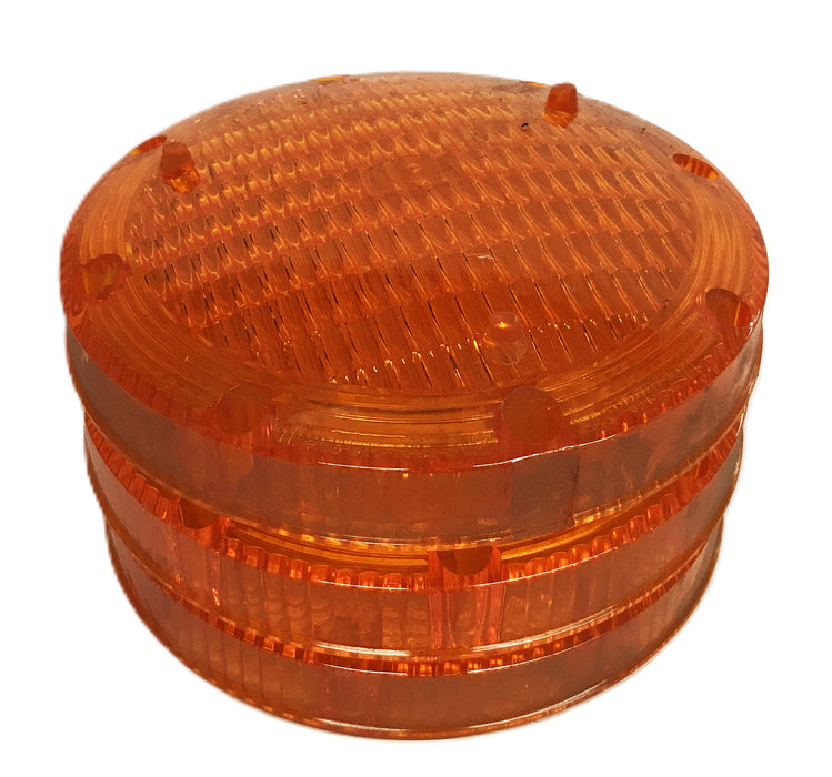 Weldon Amber Warning Light Lens W1004A [Lot of 3] NOS