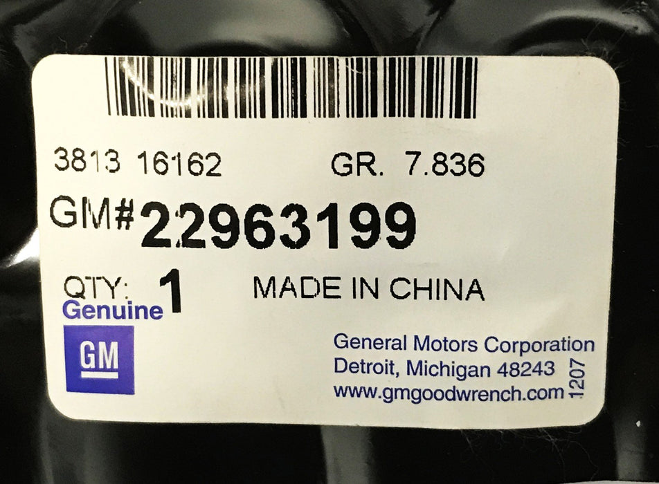 GM Rear Bumper Impact Bar Anchor Plate 22963199 NOS