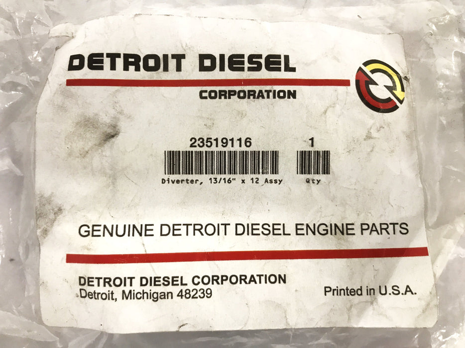Detroit Diesel Fuel Divertor Cap 23519116 NOS