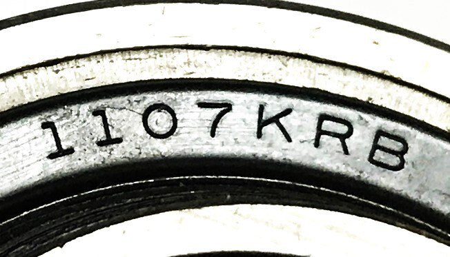 Fafnir Single Side Rubber Shielded Ball Bearing 1107KRB NOS