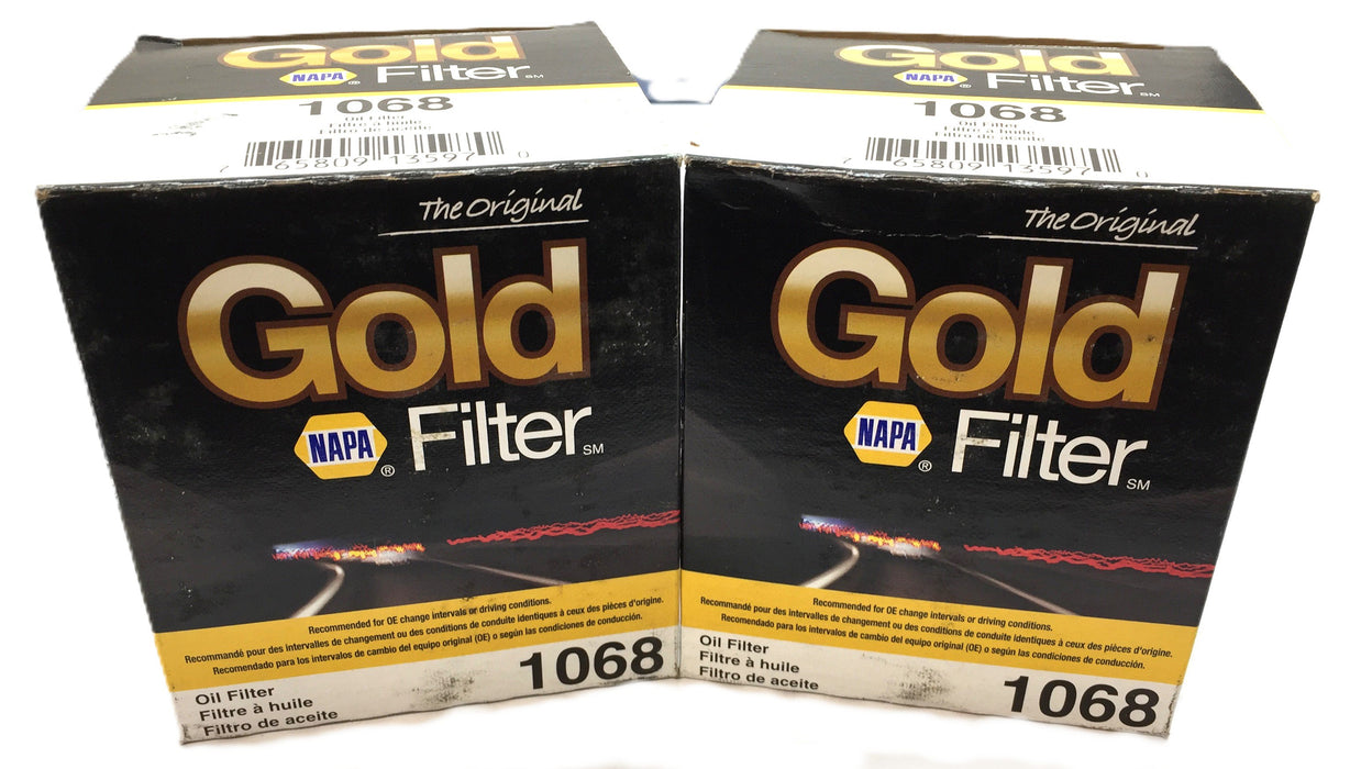 Napa Gold Oil Filter 1068 [Lot of 2] NOS