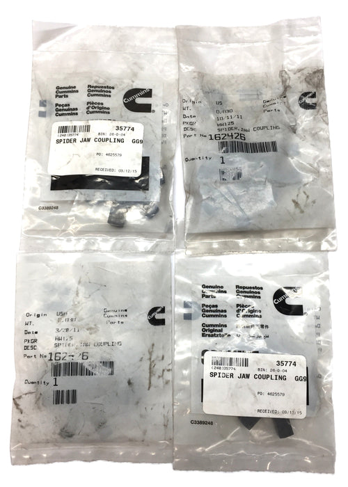Cummins Jaw Coupling Spider 16426 [Lot of 4] NOS