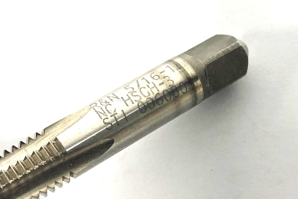 R&N 5/16-1 & 8-32 NC HSCH-3 STI Tap 006080/011493 [Lot of 2] NOS