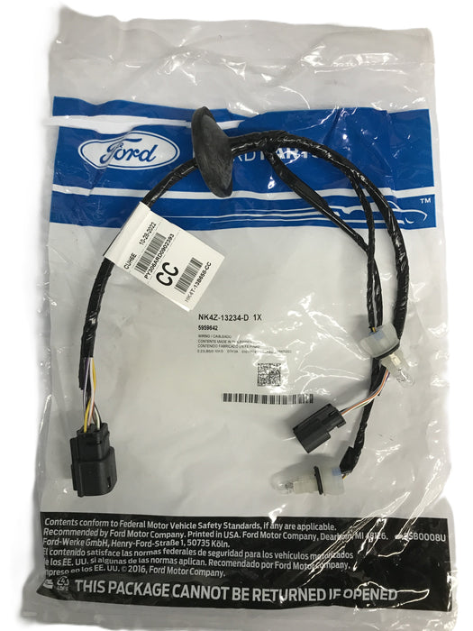 Ford Rear Parking Camera Wiring Harness NK4Z-13234-K NOS