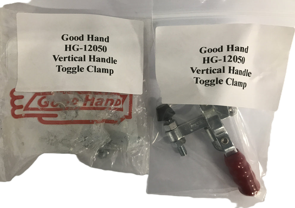 Good Hand Vertical Handle Toggle Clamp HG-12050 [Lot of 2] NOS