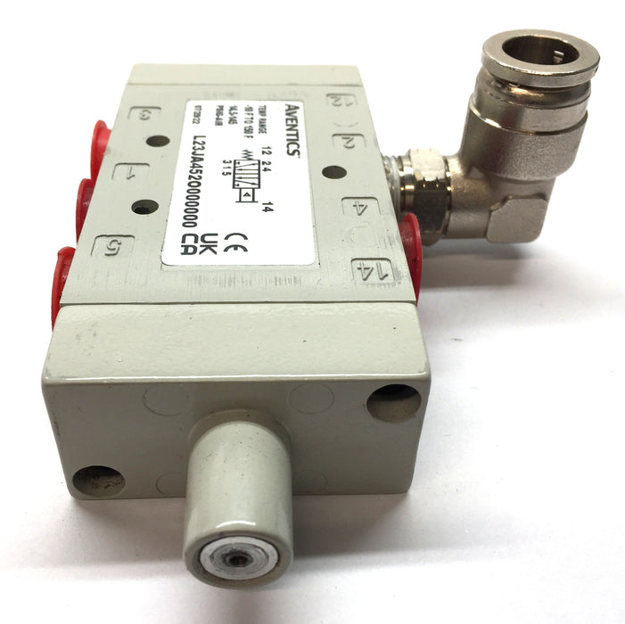 Numatics/Aventics Air Pilot Directional Control Valve L23JA452O000000 USED