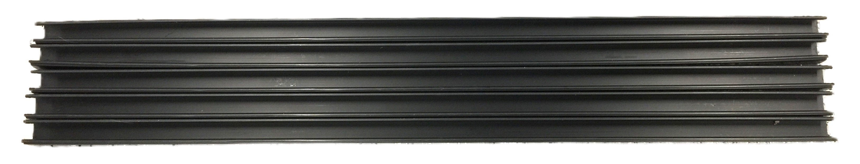 Panduit 2" x 6' Black PVC Hinged Duct Channel HS2X2BL6NM [Lot of 4] NOS