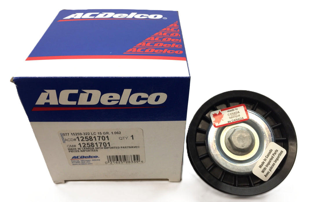 ACDelco/GM Belt Pulley Idler 12581701 NOS