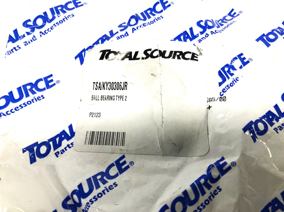 Total Source Tapered Roller Bearing 30306JR (KY30306JR) NOS