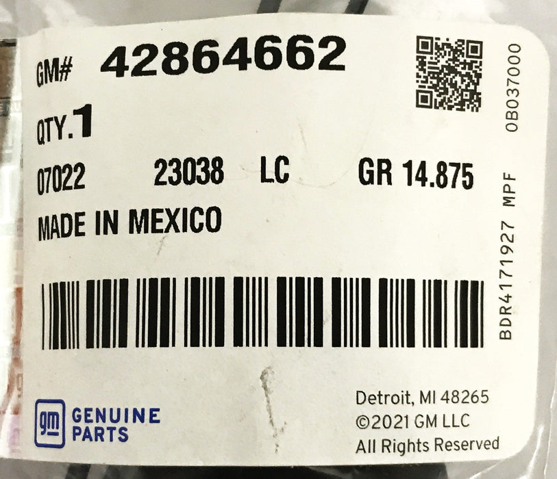 GM OEM Seatbelt Pretensioner Cover 42864662 [Lot of 7] NOS