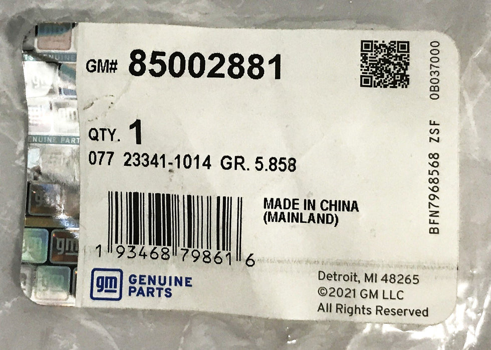 GM Wheel Center Hub Cap 85002881 [Lot of 2] NOS