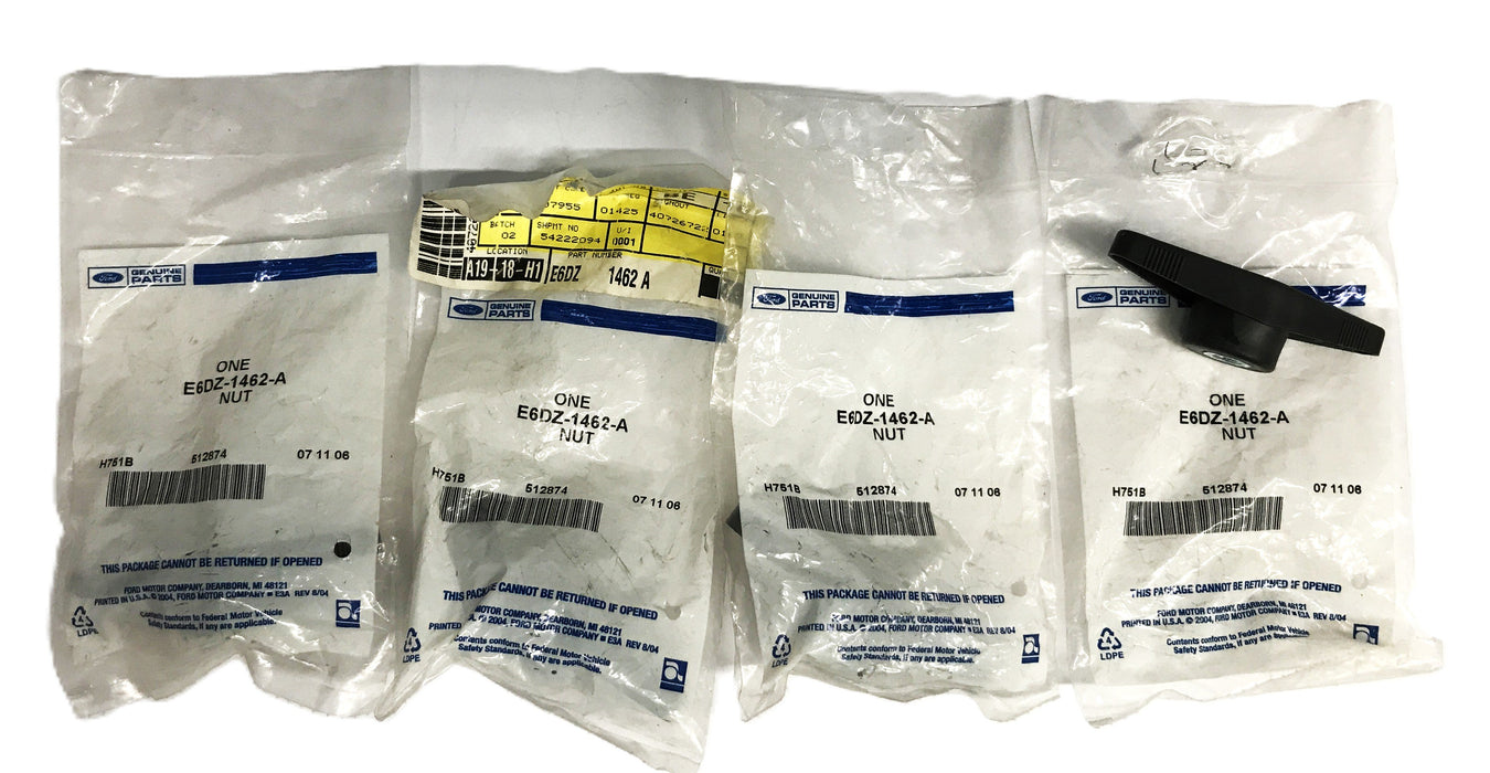 Ford Car Jack Bolt Wing Nut E6DZ-1462-A [Lot of 4] NOS