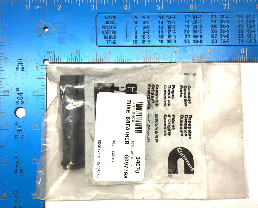 Cummins Breather Tube 3047134 NOS