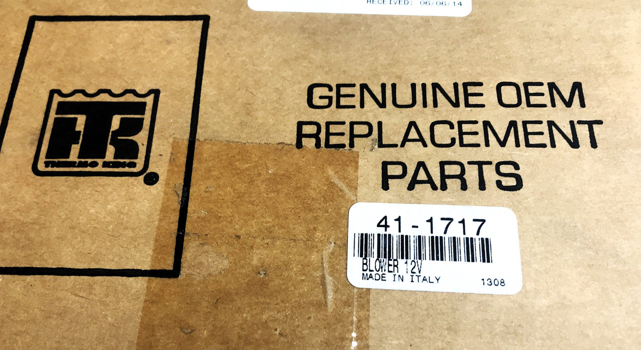 Spal Thermo King 12V Blower Motor (Cracked Plastic) 006-A46-22 (41-1717) NOS