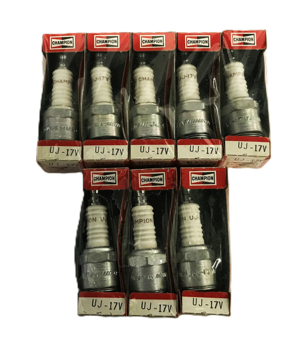 Champion Spark Plug UK-17V [Lot of 8] NOS