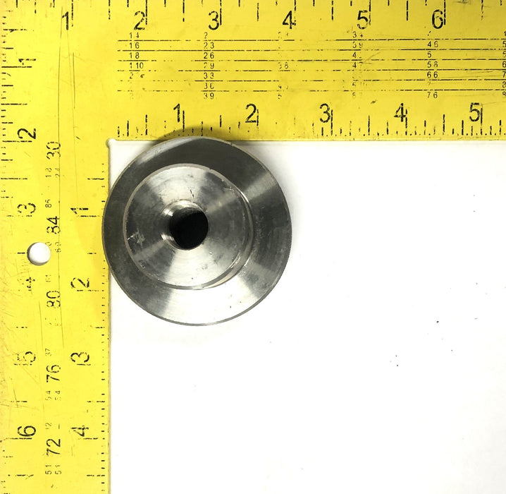 Unbranded 1.50X2.47 Inch OD Tapped Through Knob 0.53 Inch ID NOS