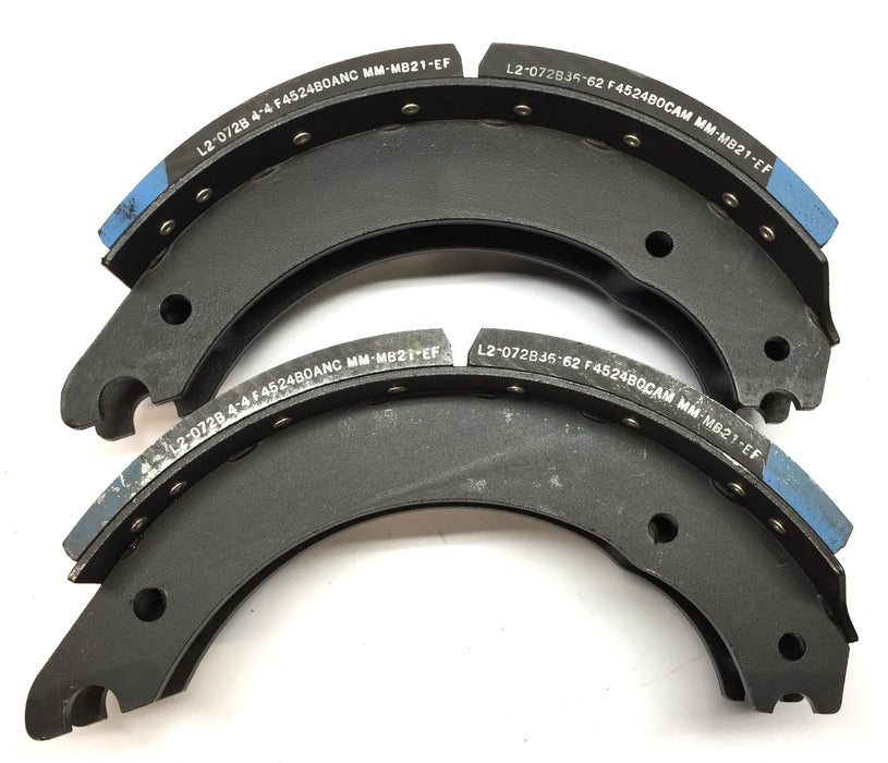 Carlisle Premium Lined Brake Shoes and Hardware CNB4524EQ21 NOS