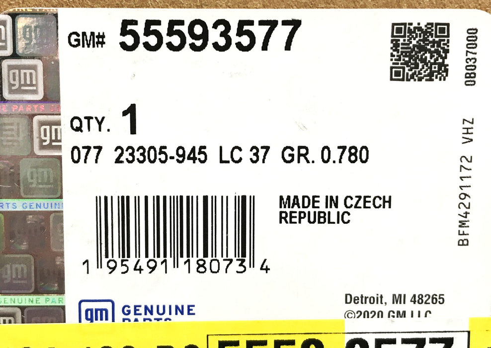GM OEM Clutch Slave Cylinder 55593577 NOS