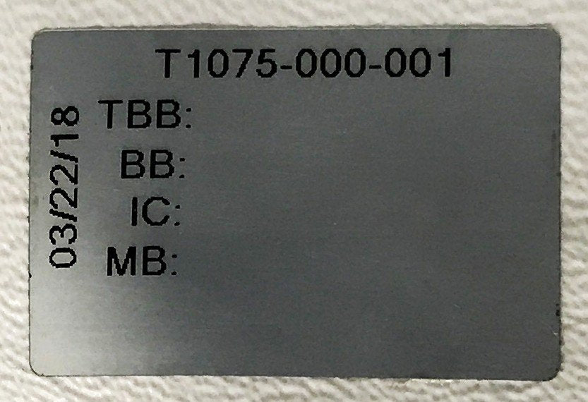SMA Roof Hatch Emergency Exit Door T1075-000-001 NOS
