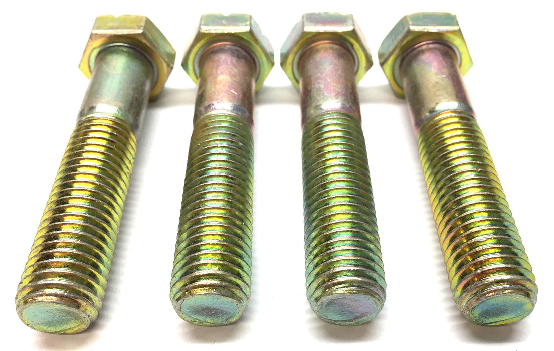 Allison M14-2 x 70mm Yellow Zinc Flange Mounting Bolt 29535219 [Lot of 4] NOS